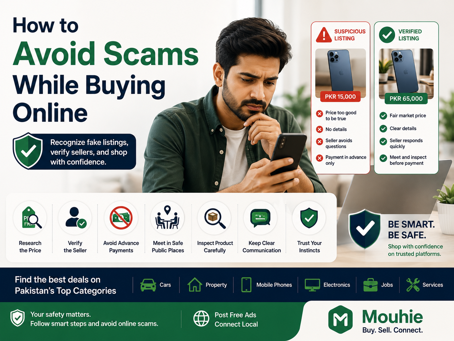 How to Avoid Scams While Buying Online in Pakistan